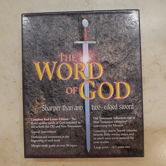 KJV The Sword Study Bible Large Print NIB (2011)~
